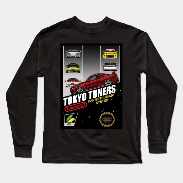 Tokyo Tuners Long Sleeve T-Shirt by hoddynoddy